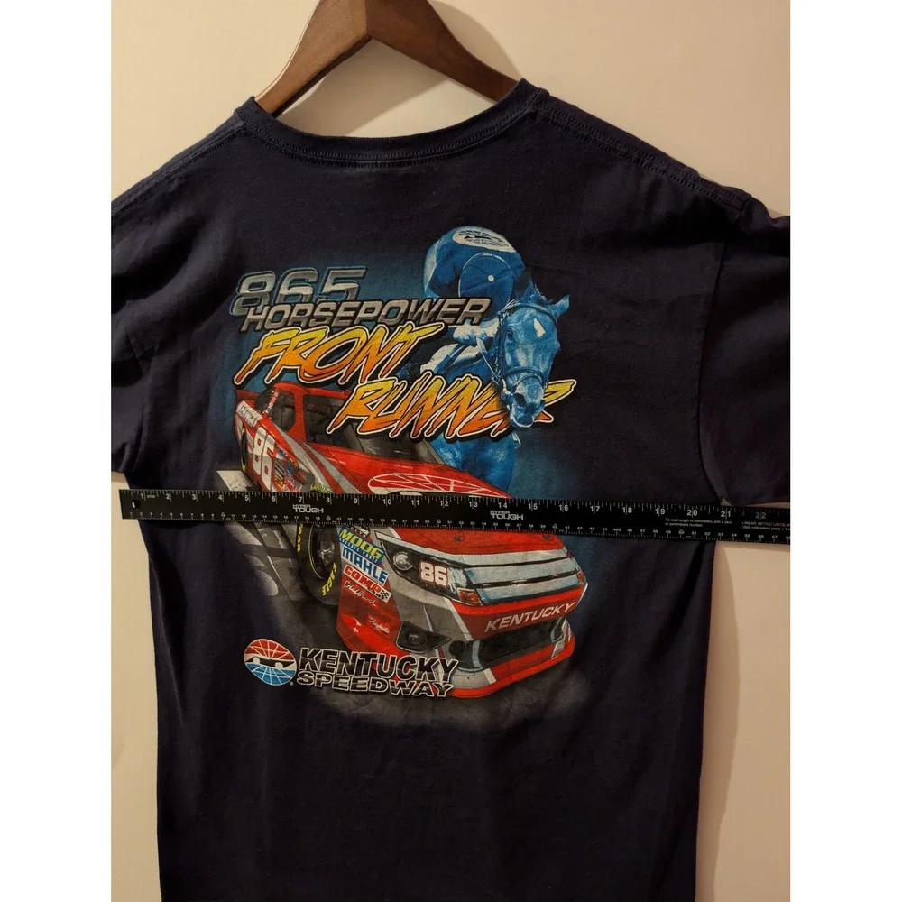 Kentucky Speedway Graphic T-Shirt Mens XL Navy Blue Excellent Racing Tee
